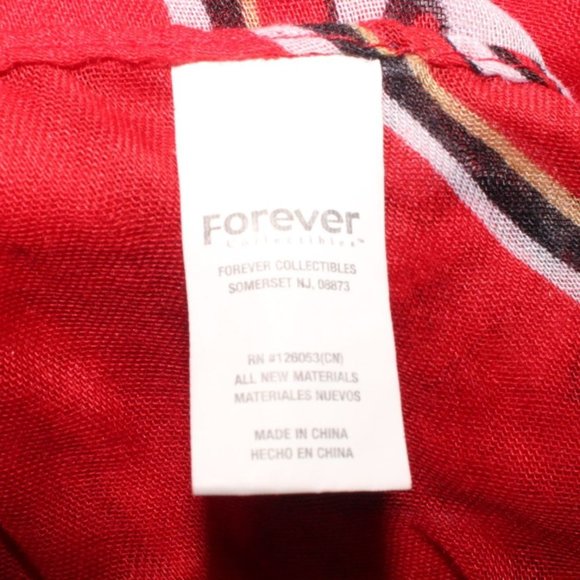 Forever Collectibles NFL San Francisco 49ers Football Infinity Scarf Red White - Picture 3 of 5